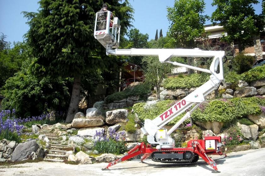 Spider Lift Aerial Outdoor Events